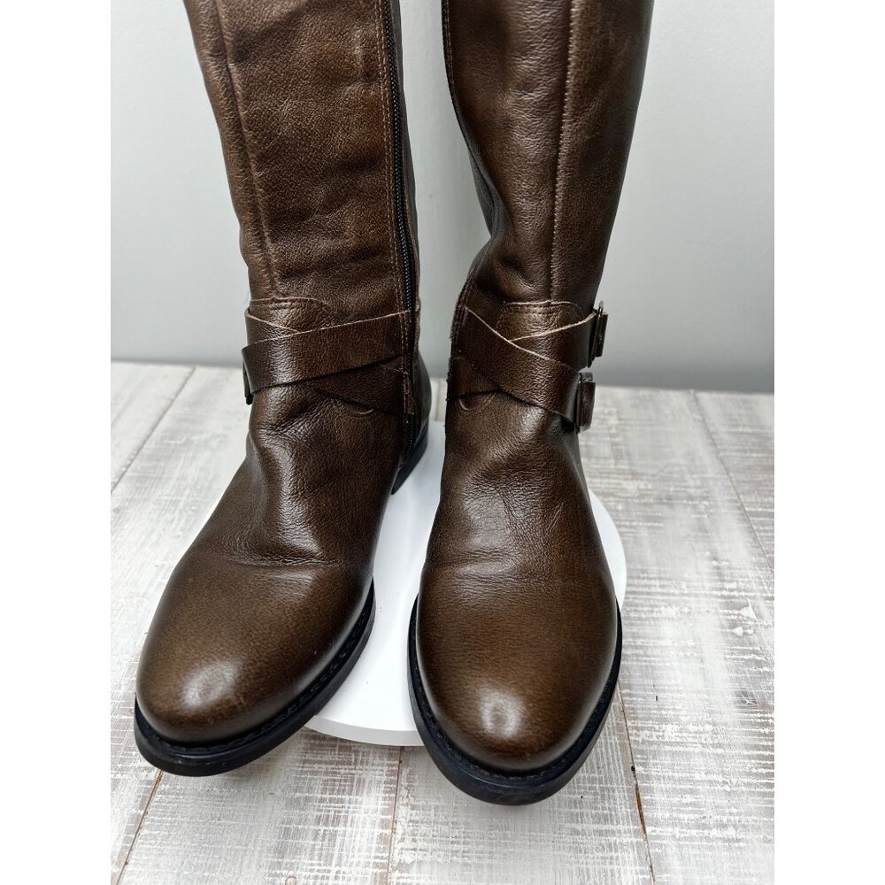 Matisse Womens Britain Brown Leather Knee-High Boots Size 7M - Picture 7 of 15
